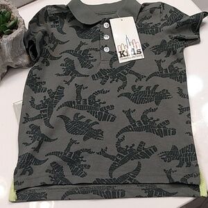 Kids Headquarters Dinosaur Polo Shirt